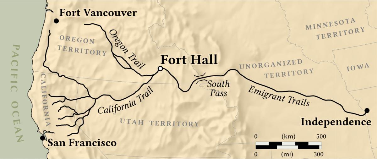 Karte fort vankūverā