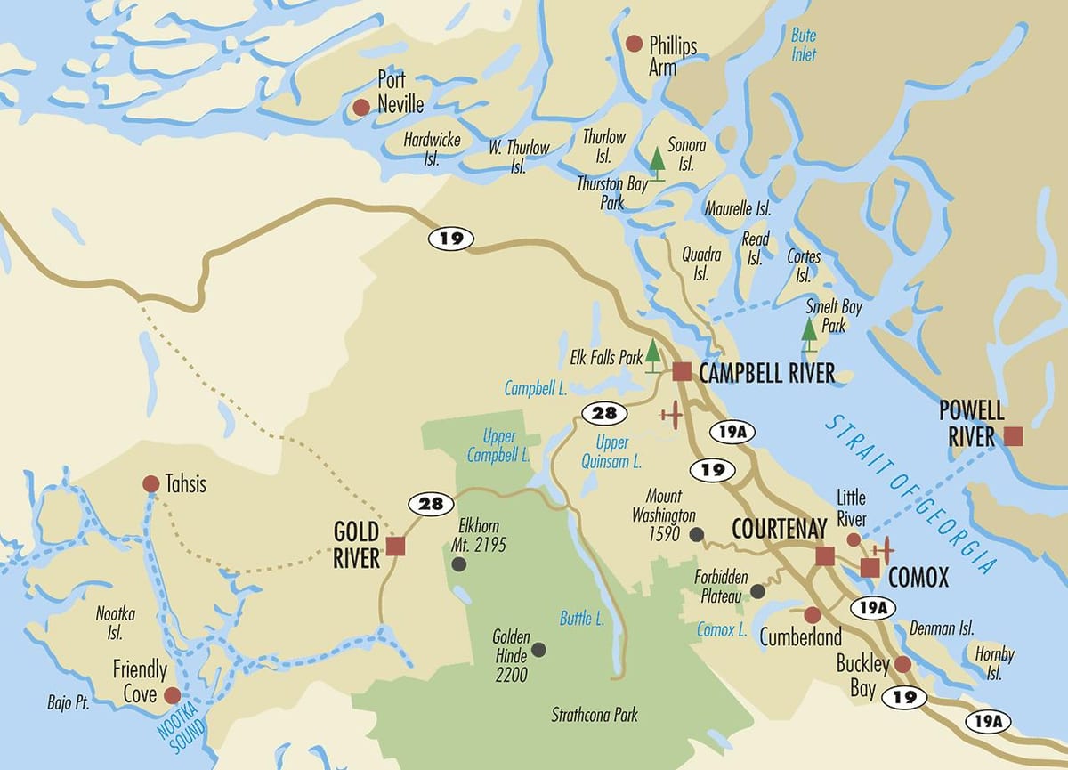 campbell river karti, vancouver island