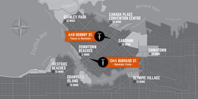 Map ciklu un rokasgrāmata vancouver island