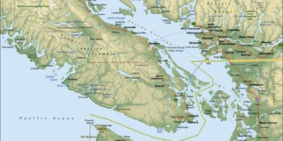 Karte vancouver bc jomā