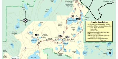 Karte vancouver island provincial parku