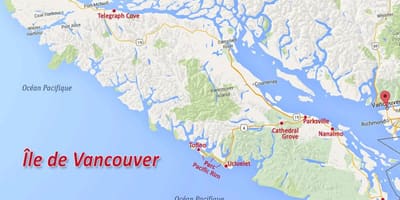 Karte vancouver island zelta prasību 